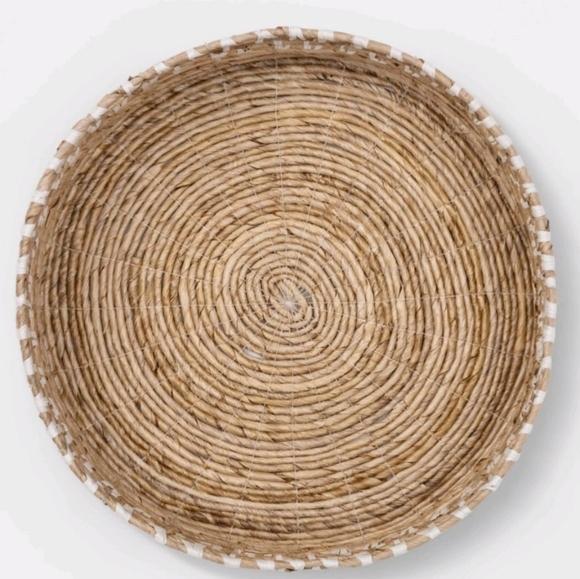 Decorative Woven Tray Brown/White Opalhouse Target - Picture 2 of 6